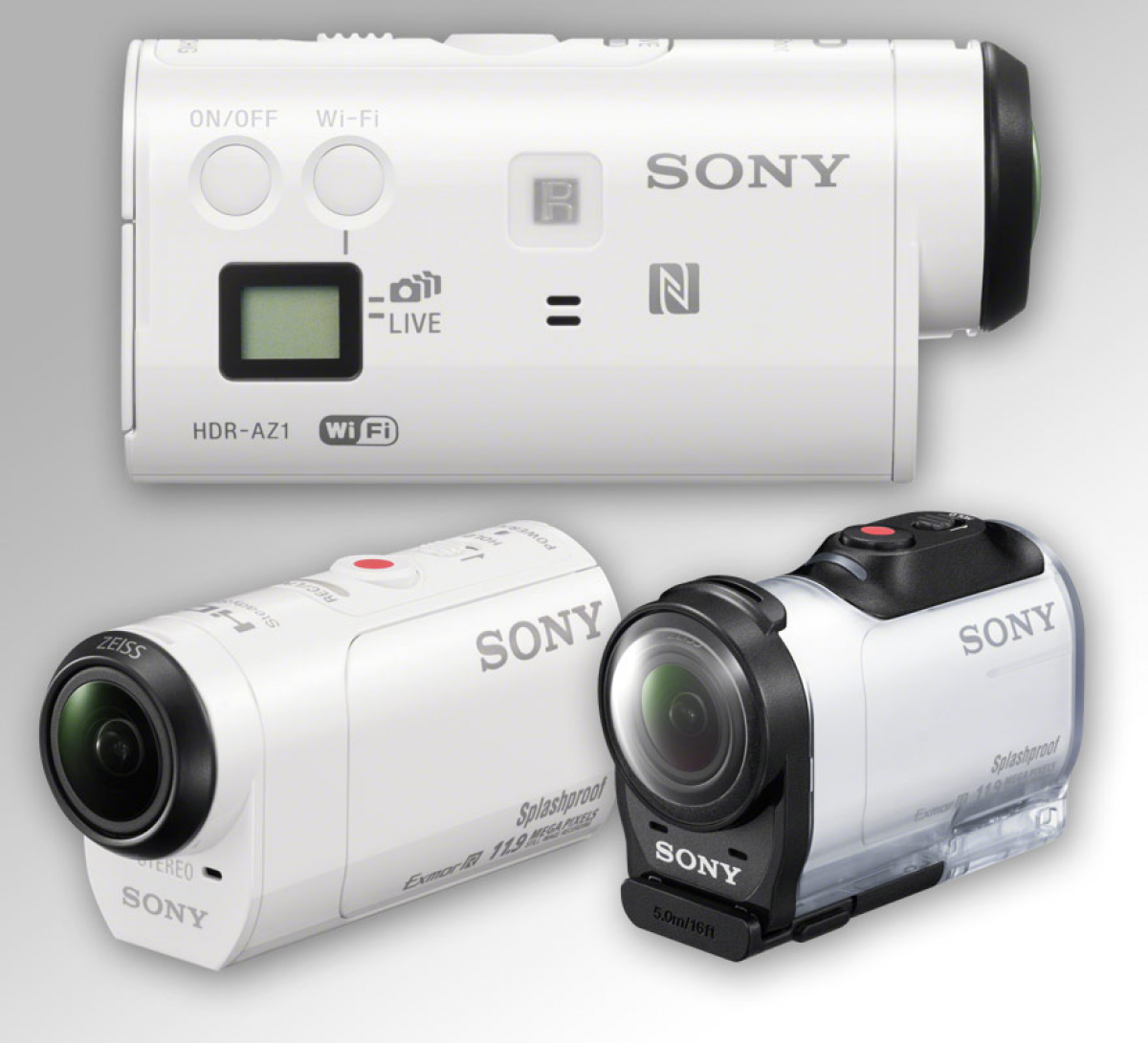 Neue Sony Action Cam - klein, leicht und robust