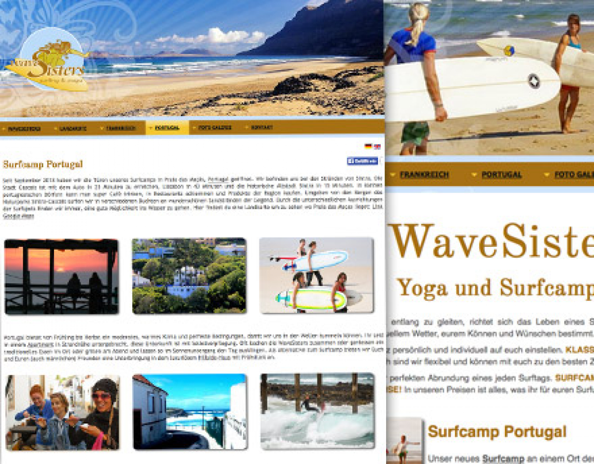 WaveSisters - Yoga & Surfcamp for Girls